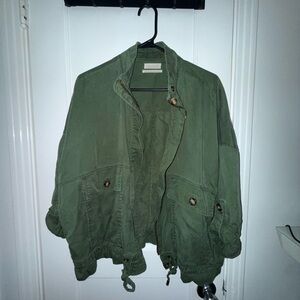 Urban Outfitters Olive Utility Field Jacket